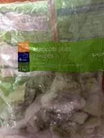 Mängden socker i Haricots plats coupés