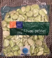 Frozen peeled broad beans