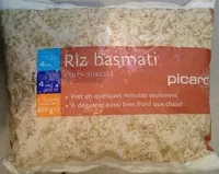 Mängden socker i Riz Basmati Cuit Surgelé