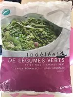 Mängden socker i Poêlée De Legumes Verts