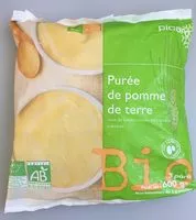 Mängden socker i Purée De Pommes De Terre Bio. Le Sac De 600 Grammes