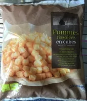 Mängden socker i Pommes rissolées en cubes