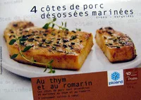 Mängden socker i Côtes de porc désossées marinées