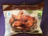 Mängden socker i Manchons de poulets rôti surgelés