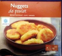 Mängden socker i Nuggets de poulet surgelés - 285 g - Picard