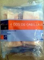 Mängden socker i 4 dos de cabillaud