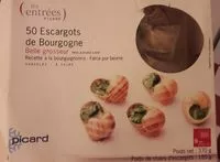 Mängden socker i 50 Escargots de Bourgogne - Belle Grosseur