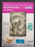 Mängden socker i Queues de Crevettes