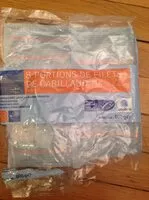 Mängden socker i 8 portions de filets de cabillaud