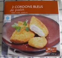 Mängden socker i 2 Cordons Bleus de Poulet