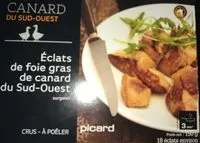 Mängden socker i Foie Gras de Canard du Sud-Ouest Cru en Éclats