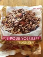 Mängden socker i Farce marrons et cèpes