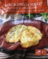 Mängden socker i Escalopes de poulet panées