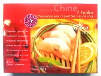 Mängden socker i Funko Chaussons aux crevettes, sauce soja