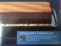 Mängden socker i Petit trianon - Croquant au chocolat