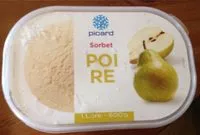 Mängden socker i Sorbet Poire