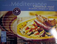 Mängden socker i Couscous Royal au Poulet, Merguez et Agneau