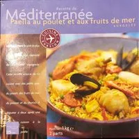 Mängden socker i Paella au poulet et aux fruits de mer