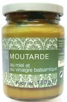 Mängden socker i Moutarde au miel et au vinaigre balsamique