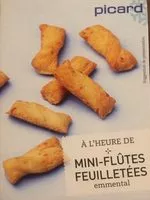 Mängden socker i Mini-Flûtes Feuilletées Emmental