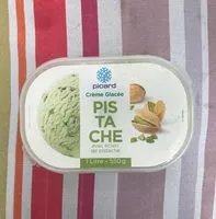 Mängden socker i Pistache - Crème glacée