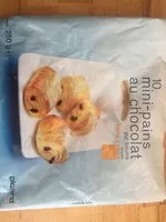 Mängden socker i 10 Mini Pains Au Chocolat