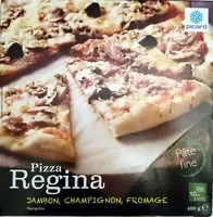 Mängden socker i Pizza Regina Jambon, champignon, fromage