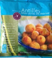 Mängden socker i Mini-acras de morue, Préfrits surgelés