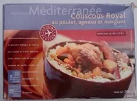 Mängden socker i Couscous Royal au poulet, agneau et merguez