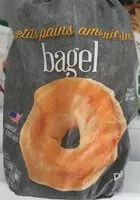 Mängden socker i Bagels, 4 Petits Pain Américains