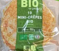 Mängden socker i 10 Mini crêpes bio