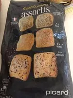 Mängden socker i 6 Petits Pains Assortis : Pavot, Sésame, Céréales
