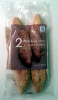 Mängden socker i 2 demi-baguettes aux céréales
