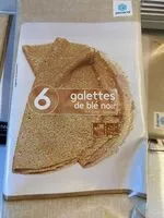 Mängden socker i 6 Galettes De Blé Noir