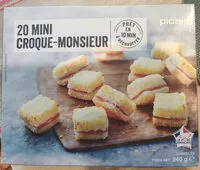 Mängden socker i Mini Croque-Monsieur