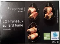 Mängden socker i 12 pruneaux au lard fumé