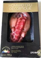 Mängden socker i Homard cru decortiqué