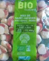 Mängden socker i Noix de saint jacques avec corail bio