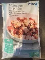 Mängden socker i Morceaux de Poulpe à l'Huile d'Olive (7%), au Basilic et au Piment d'Espelette