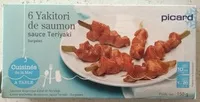 Mängden socker i 6 Yakitori de saumon