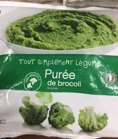 Mängden socker i Puree de brocoli
