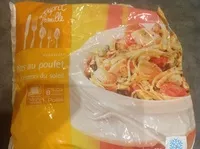 Mängden socker i Pâtes au poulet et légumes du soleil