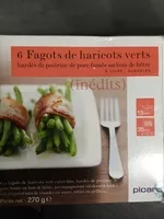 Mängden socker i 6 Fagots de haricots verts