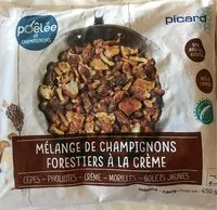 Mängden socker i Melange de champignons forestiers