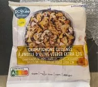 Mängden socker i Champignons cuisinés à huile d’olive