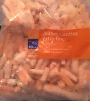 Mängden socker i Jeunes Carottes Extra-Fines