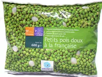 Mängden socker i Petits pois doux à la française