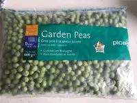 Mängden socker i Garden Peas