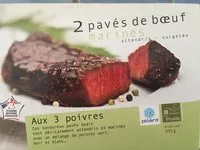 Mängden socker i Pavés de bœuf marinés aux 3 poivres