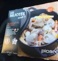 Mängden socker i Les Mijotés pour 2 - Blanquette de Veau